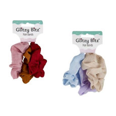 Scrunchies 3 Piece - assorted